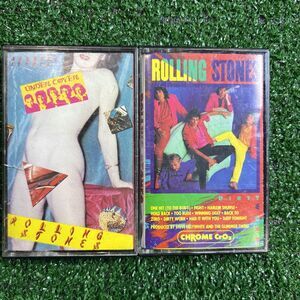 Rolling Stones Lot Of‎ 2 Cassette Tapes Dirty Work & Undercover
